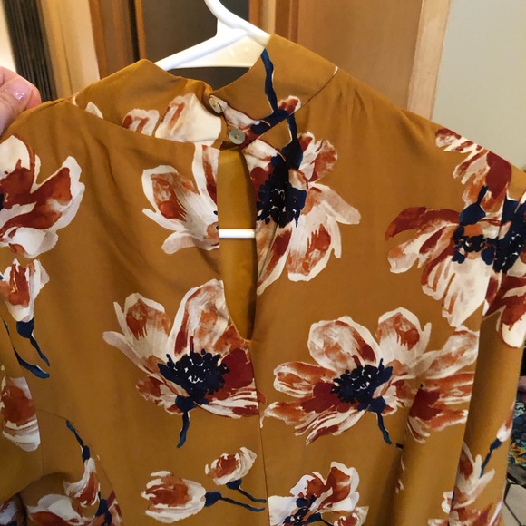 Mustard Yellow Dee Elly mini dress - Picture 3 of 4